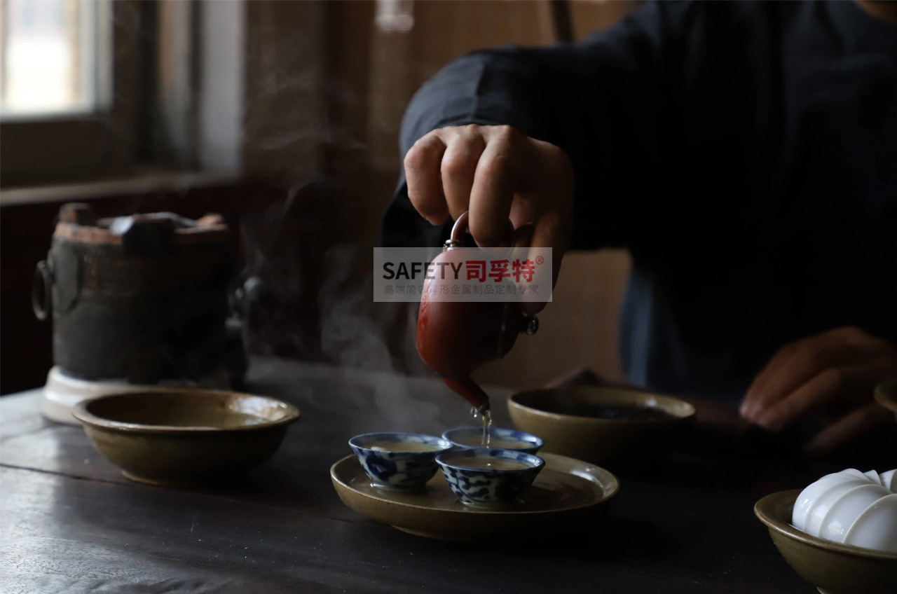 “圍爐煮茶”為什么火？年輕人追捧是有原因的-司孚特圍爐茶桌(圖3)