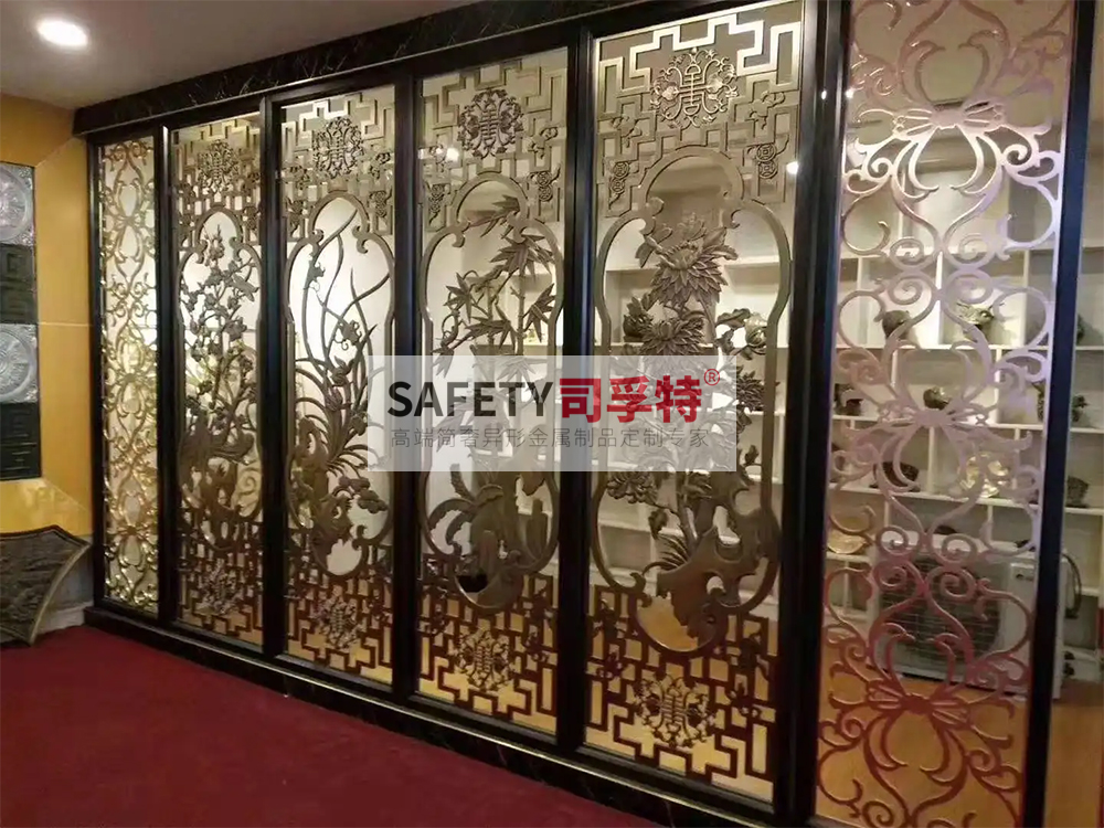 金屬屏風有哪些種類？什么材質的金屬屏風好？[司孚特金屬屏風](圖4)