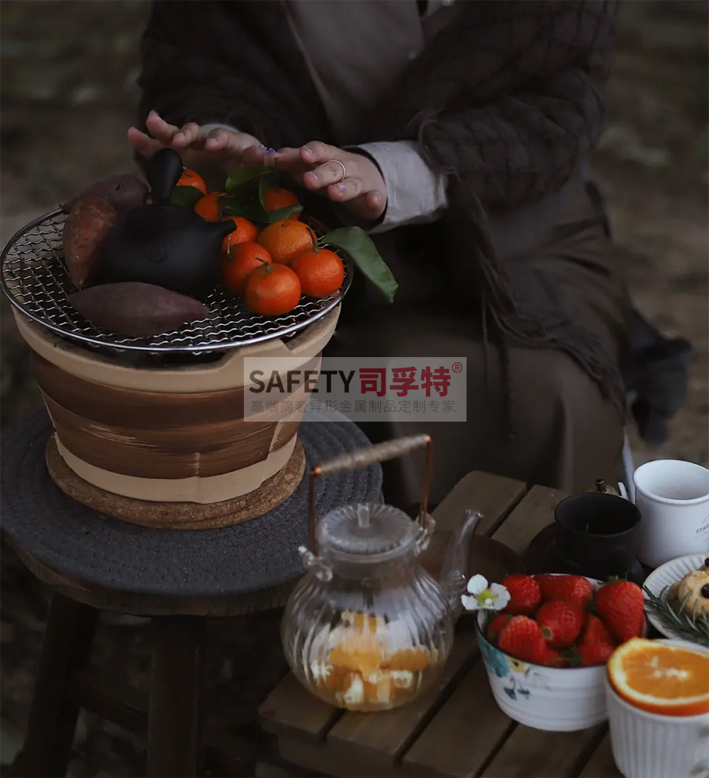 圍爐煮茶小貼士：火災(zāi)、中毒、燙傷需防范[精制鋼圍爐茶桌](圖3)