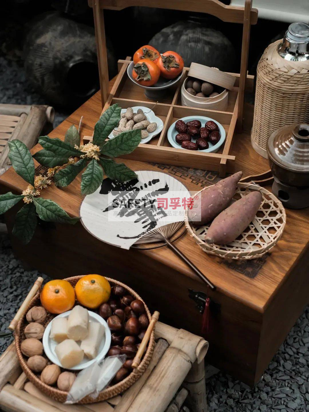 圍爐配萬物，煮茶煮酒又烤秋[司孚特圍爐茶桌，炭火爐，精制鋼圍爐](圖1)
